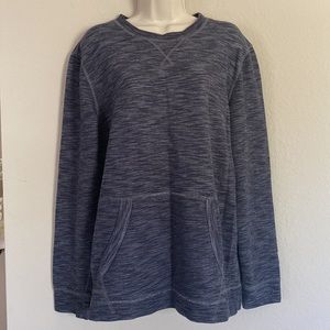 Converse One Star Sweater With Pocket Heather Blue size M